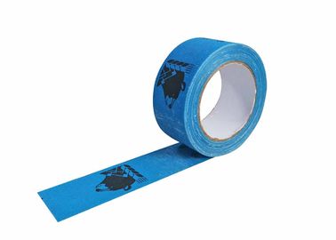 Nastro di condotta colorato imballaggio stampato blu del panno per forza ad alta resistenza di decorazione