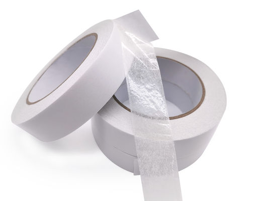 Nastro a doppio foglio adesivo acrilico del tessuto, varie dimensioni di carta del nastro protettivo