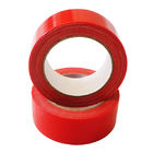 Ampio panno a 12 pollici decorativo rosso dello strappo facile del nastro di condotta nessun residuo di adesivo