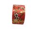 Stagnola di oro decorativa su ordinazione del pacchetto del contenitore di regalo Washi di nastro di carta per natale