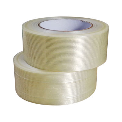 Nastro di filamenti di fibra di vetro mono orientato impermeabile con spessore di 150 mic e dimensione per il fascicolo di 48 mm * 40 m