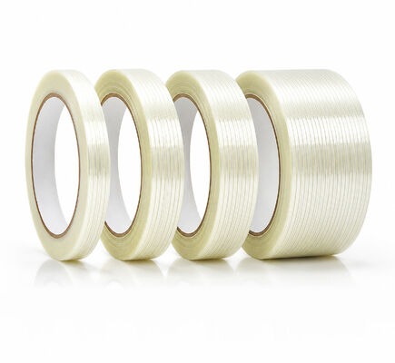 High Strength Filament Tape Mono Reinforced Packaging Tape For Heavy Bundling Shipping