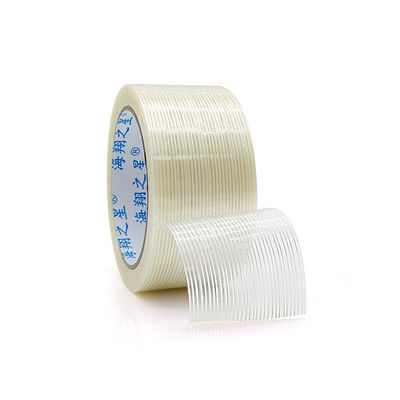 Nastro di filamento a maglia pesante    Nastro di imballaggio rinforzato in fibra di vetro