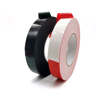 3mm Double Sided Pe Foam Tape Glazing Company Nero / Bianco Spuma Rosso / Nero Colore Tra Cornice e Scala