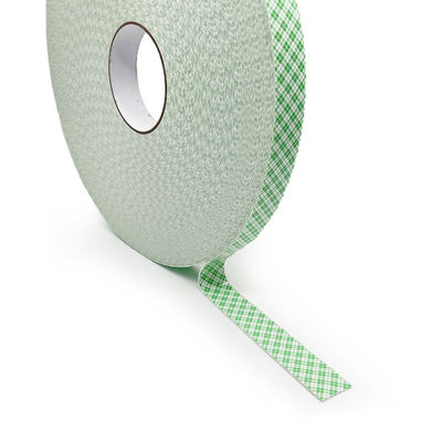 Nastro di schiuma in PU doppiamente rivestito 1 mm Adesivo acrilico bianco 24 m