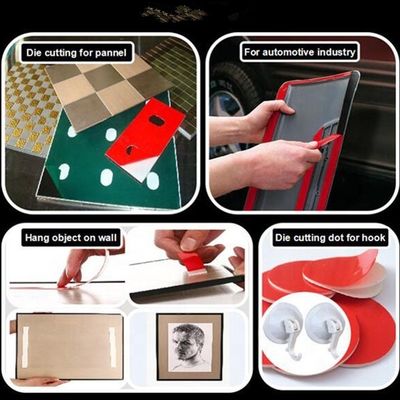 Nastro in schiuma PE bifacciale adesivo acrilico resistente al calore 80°C