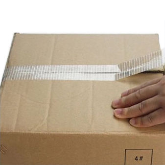 Nastro adesivo in fibra di vetro trasparente monofacciale rinforzato con dimensioni 48mm*20m e spessore 150mic per sigillatura e mascheratura