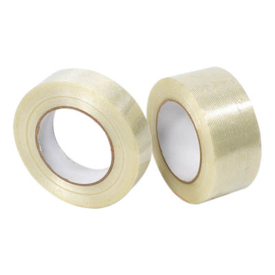 Nastro di filamenti di fibra di vetro mono orientato impermeabile con spessore di 150 mic e dimensione per il fascicolo di 48 mm * 40 m