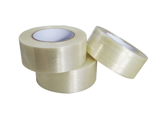 Nastro di filamenti di fibra di vetro mono orientato impermeabile con spessore di 150 mic e dimensione per il fascicolo di 48 mm * 40 m