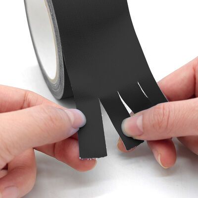 Tela Matte Finish Stage Gaffer Tape per la fissazione dei cavi Event Rigging Usato in produzione