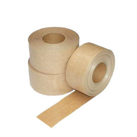 Nastro adesivo di rinforzo resistente della carta kraft di colore di Brown per imballare