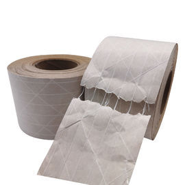 Nastro adesivo di rinforzo resistente della carta kraft di colore di Brown per imballare
