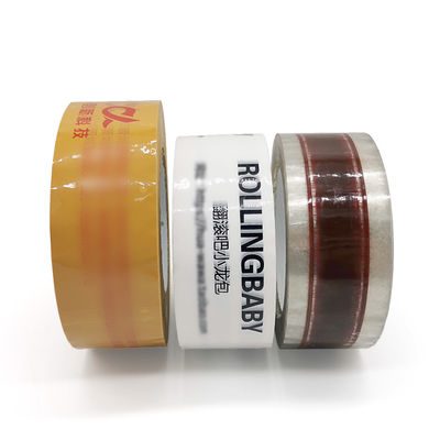 nastro su ordinazione di Logo Printed Bopp Carton Sealing di larghezza di 50mm per imballaggio