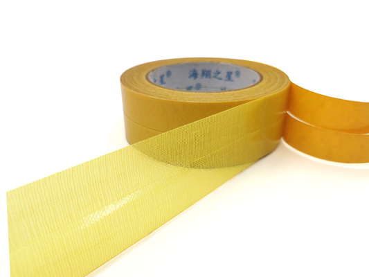 Doppio nastro parteggiato del tappeto di giallo di alta qualità per tappeto di riparazione