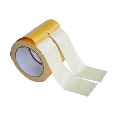 Doppio adesivo parteggiato Mesh Cloth Yellow Carpet Tape per tappeto o la coperta legante