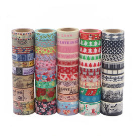 Spostamento di regalo modellato tessuto sveglio dell'album per ritagli di adesione del nastro di Washi forte