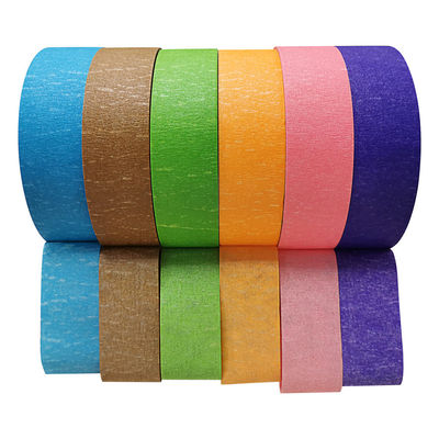 Adesivo di gomma colorato colata calda impermeabile del nastro protettivo per pittura domestica