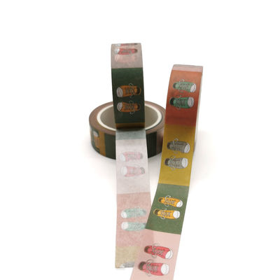 Lo spostamento di regalo stampato su ordinazione di DIY CMYK Taiwan ha tagliato l'imballaggio a stampo tagliente di Washi di nastro di carta