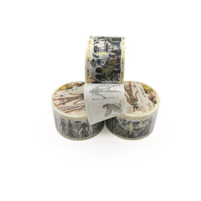 Il nastro stampato creativo d'imballaggio variopinto di Washi per DIY elabora le arti